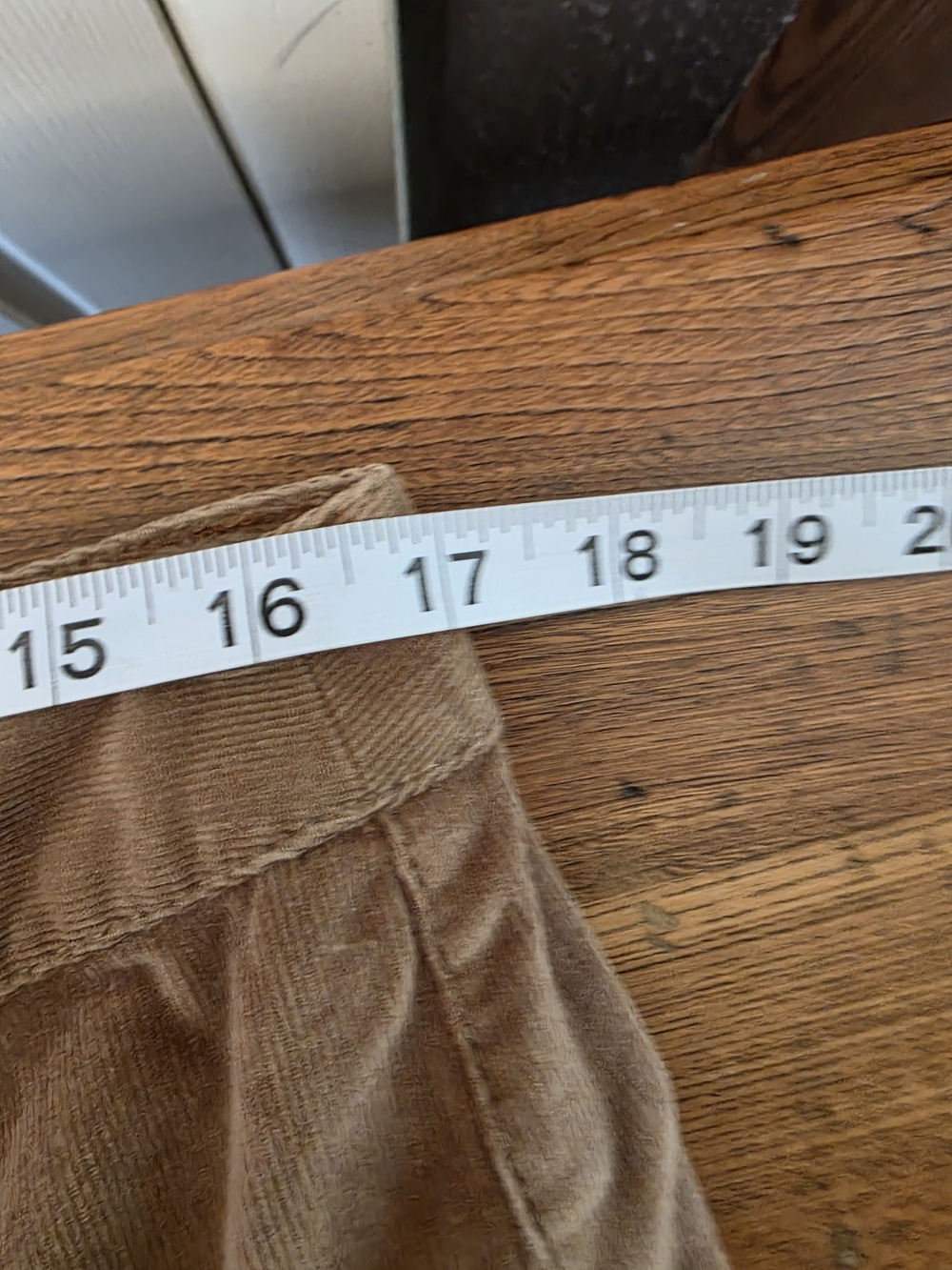 Eddie Bauer Corduroy A-Line Skirt Tan Brown 12 - Picture 4 of 9